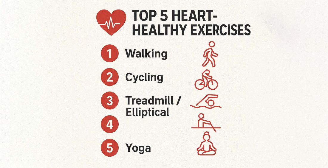 Top 5 Heart-Healthy Exercises to Boost Longevity and Vitality