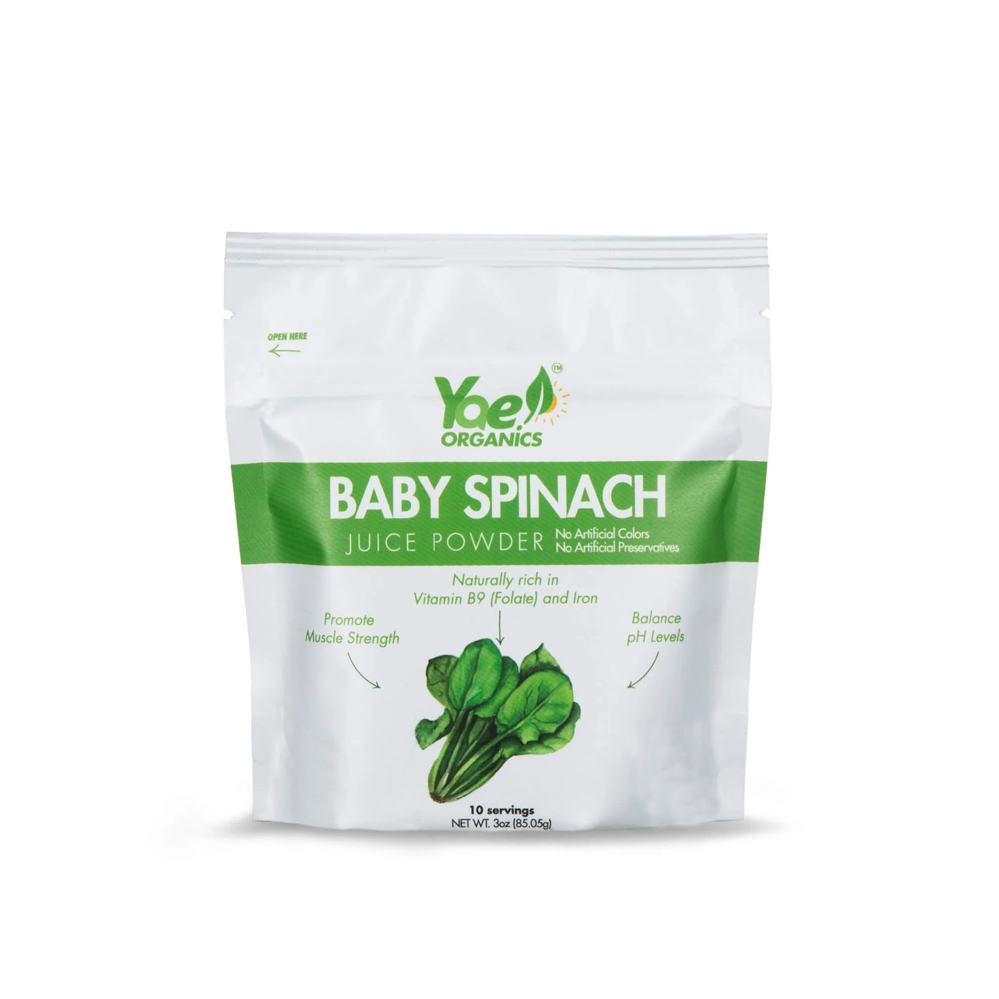 Iron+PH Balance- Baby Spinach Juice Powder
