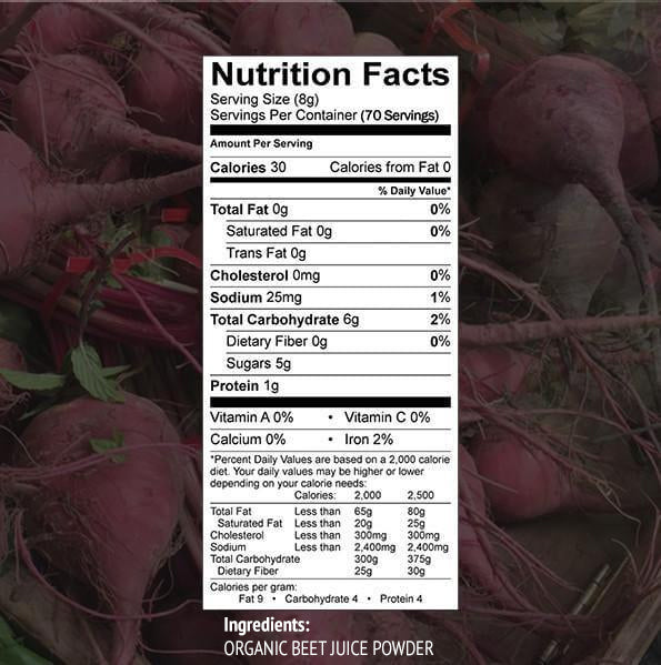 Energy+Blood Flow-Beet Juice Powder