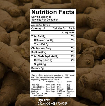 Immune Health- Ginger Root Powder