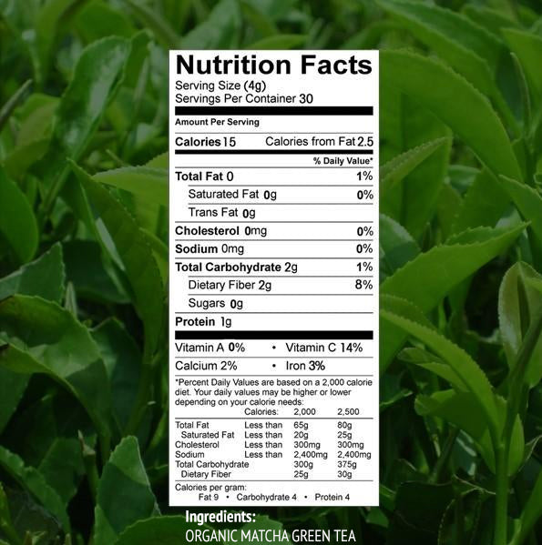 Metabolism Boost - Matcha Green Tea Powder