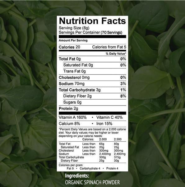 Iron+PH Balance- Baby Spinach Juice Powder