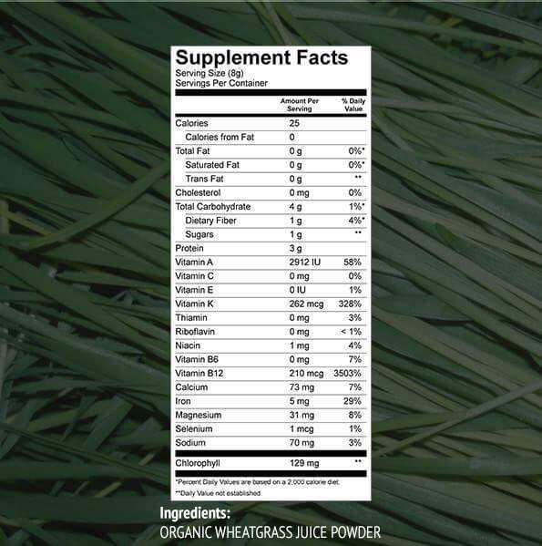Multi Vitamin- Wheatgrass Juice Powder