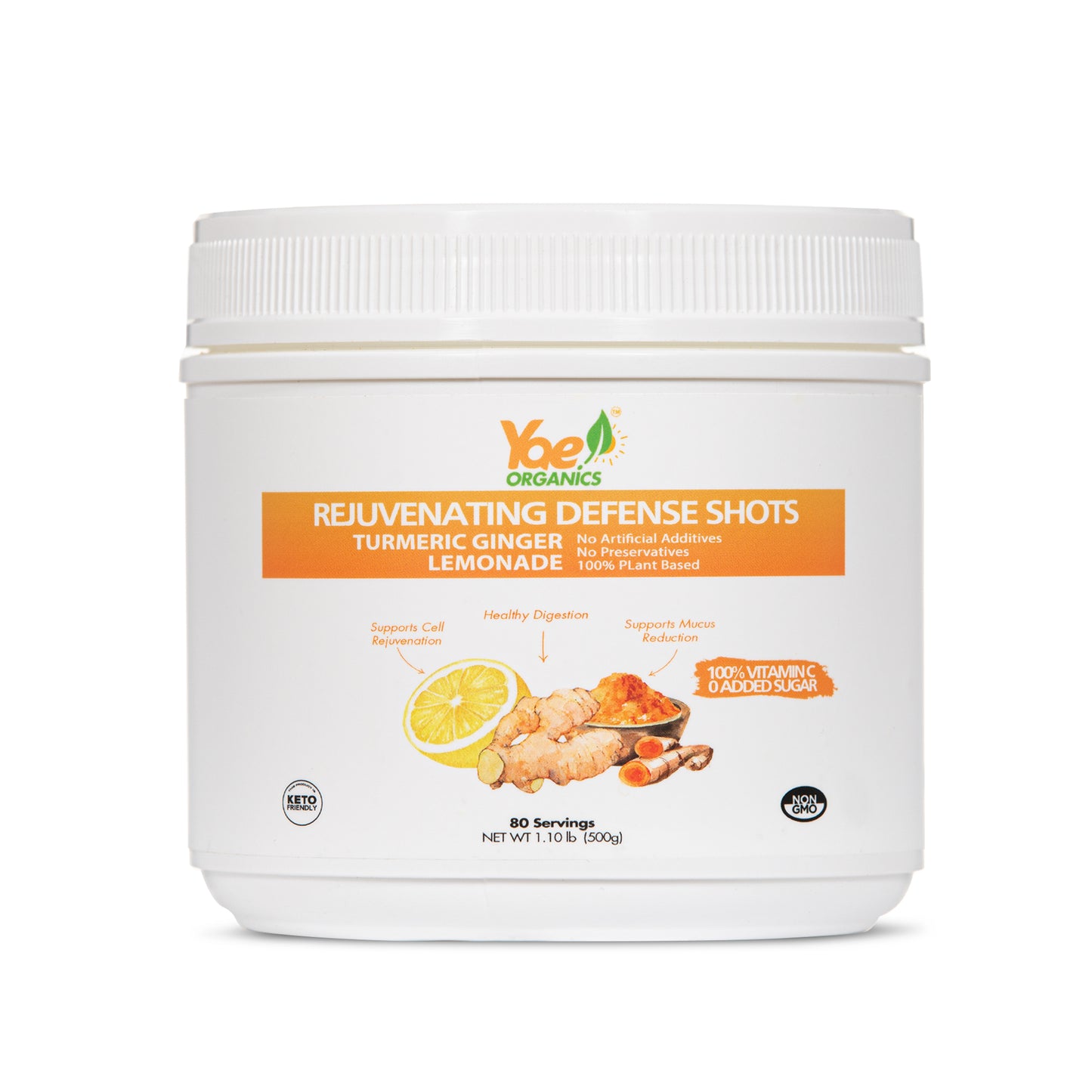 Rejuvenating Defense Shots - Turmeric Ginger Lemonade