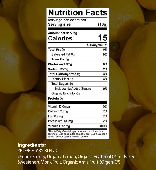 Digestion+Immunity-Celery Lemonade