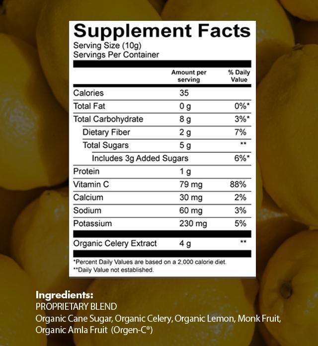 Digestion+Immunity-Celery Lemonade