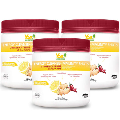 Weight Loss+Immunity Shots-Ginger Cayenne Lemonade