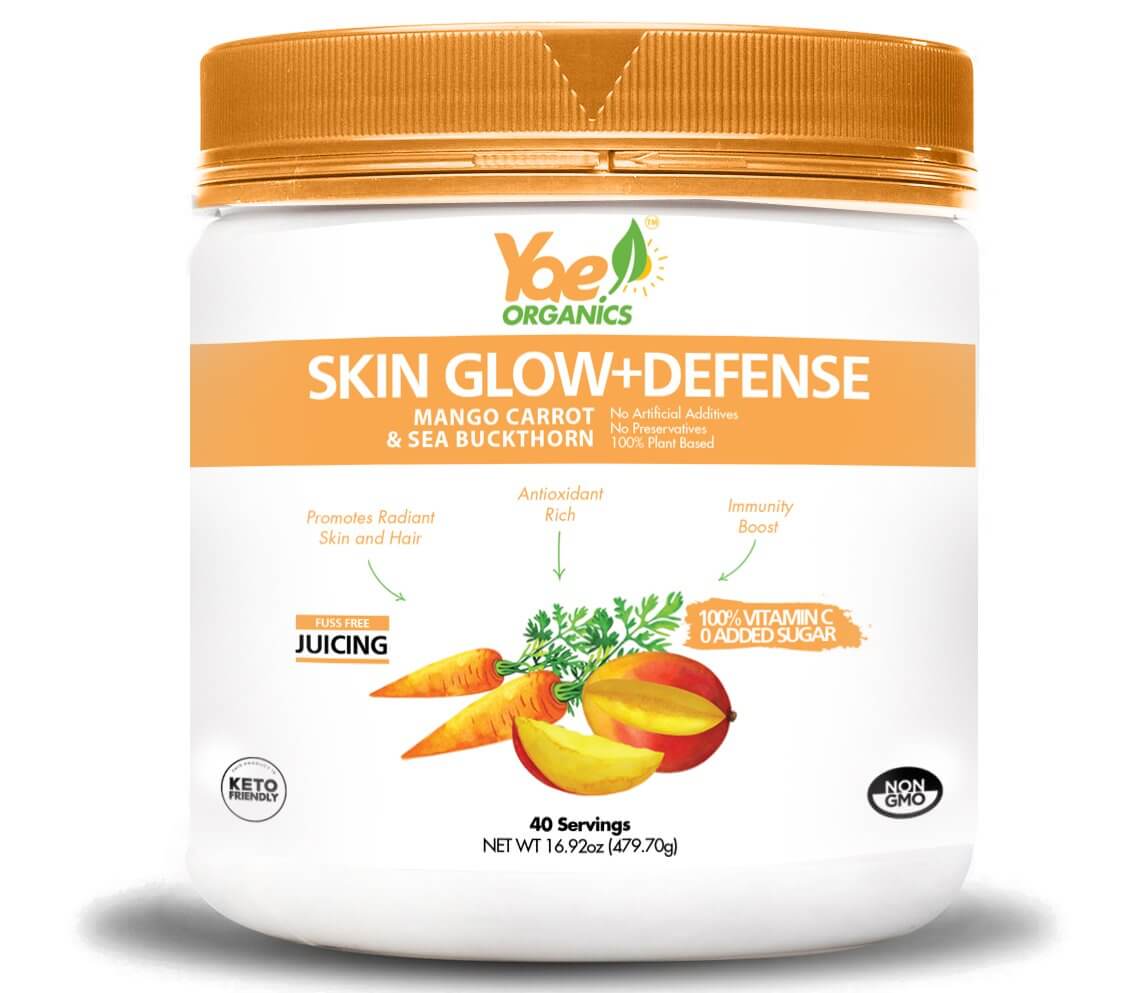 Collagen Booster+ Skin Glow+Defense-Mango Carrot & Sea Buckthorn