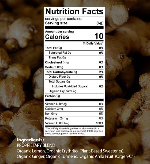 Rejuvenating Defense Shots - Turmeric Ginger Lemonade